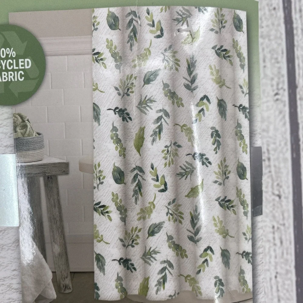 Colordrift shower curtain